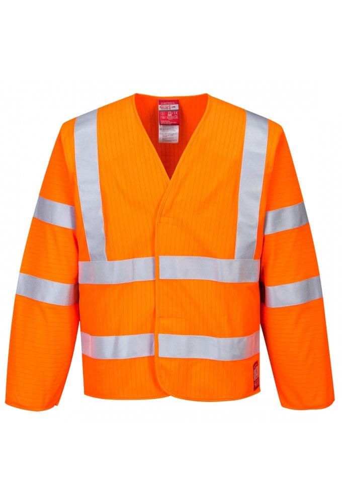 FR85 - Hi-Vis Anti Static Jacket - Flame Resistant