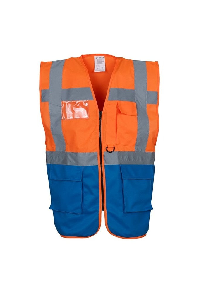 YK002  Executive Hivis Waistcoat (Small to 3XLarge) 25 COLOURS
