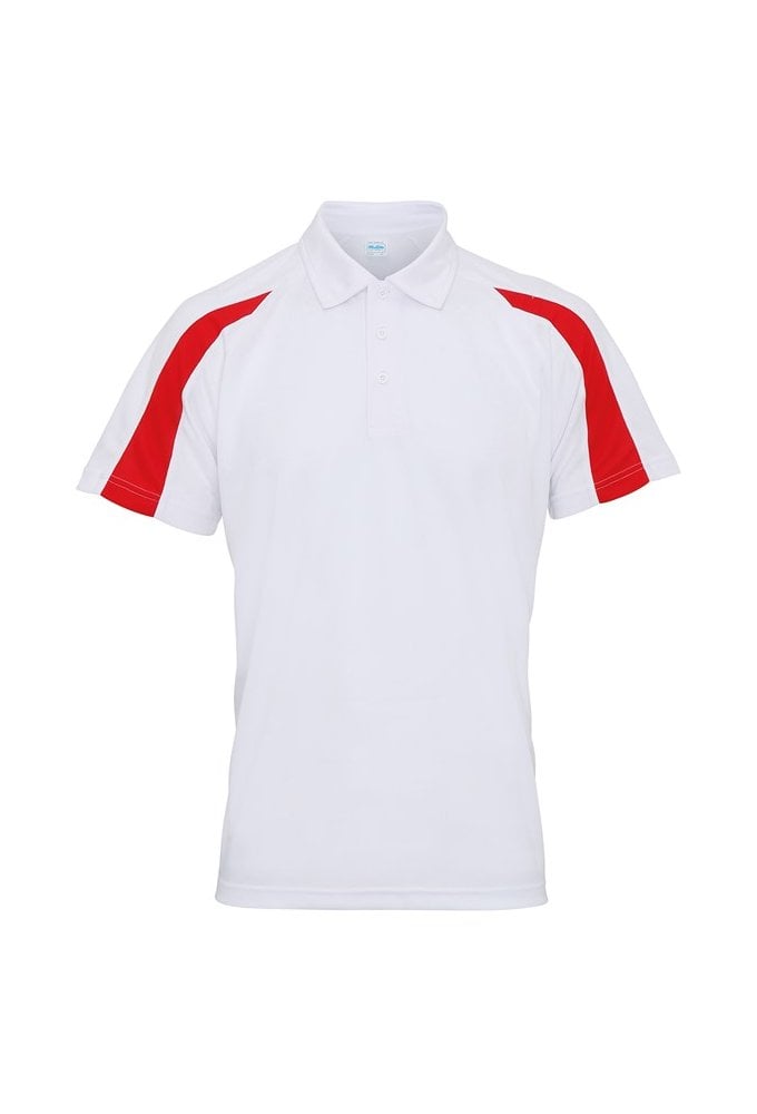 JC043 Contrast Cool Polo (Small To 2XL) 8 COLOURS