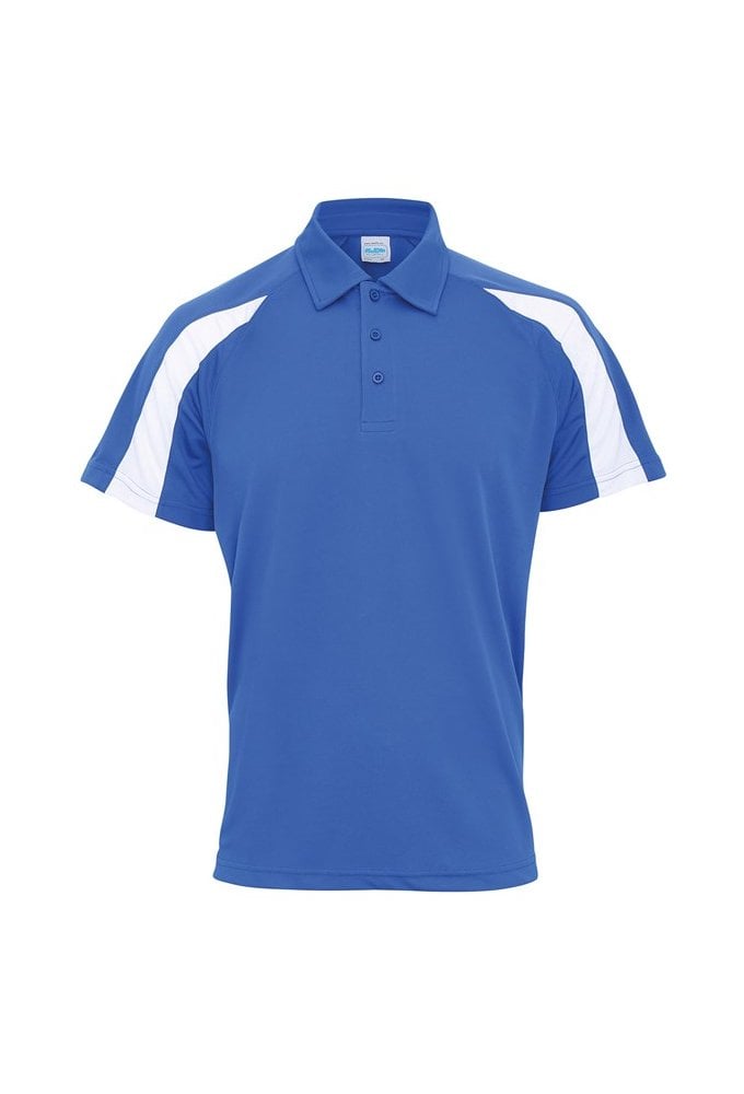 JC043 Contrast Cool Polo (Small To 2XL) 8 COLOURS