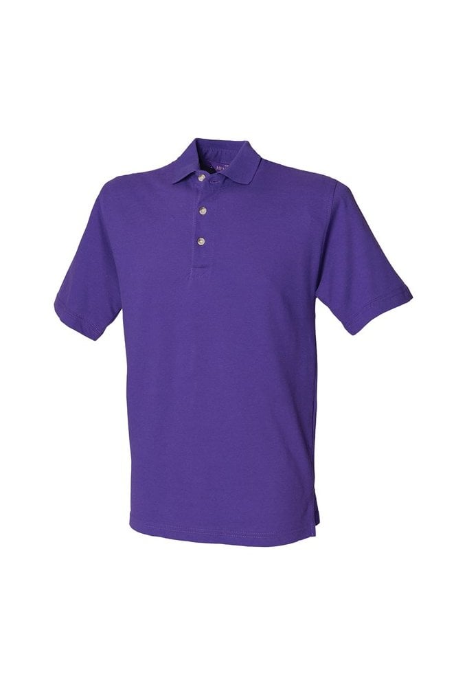 HB100 Classic Polo With Stand Up Collar (Small to 3XL) 8 COLOURS