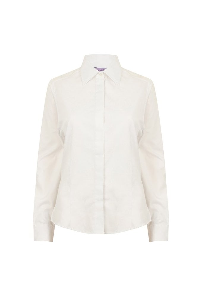 HB551 Ladie Fit Long Sleeved LightWeight Shirt  (XS To 3XL)  2 COLOURS