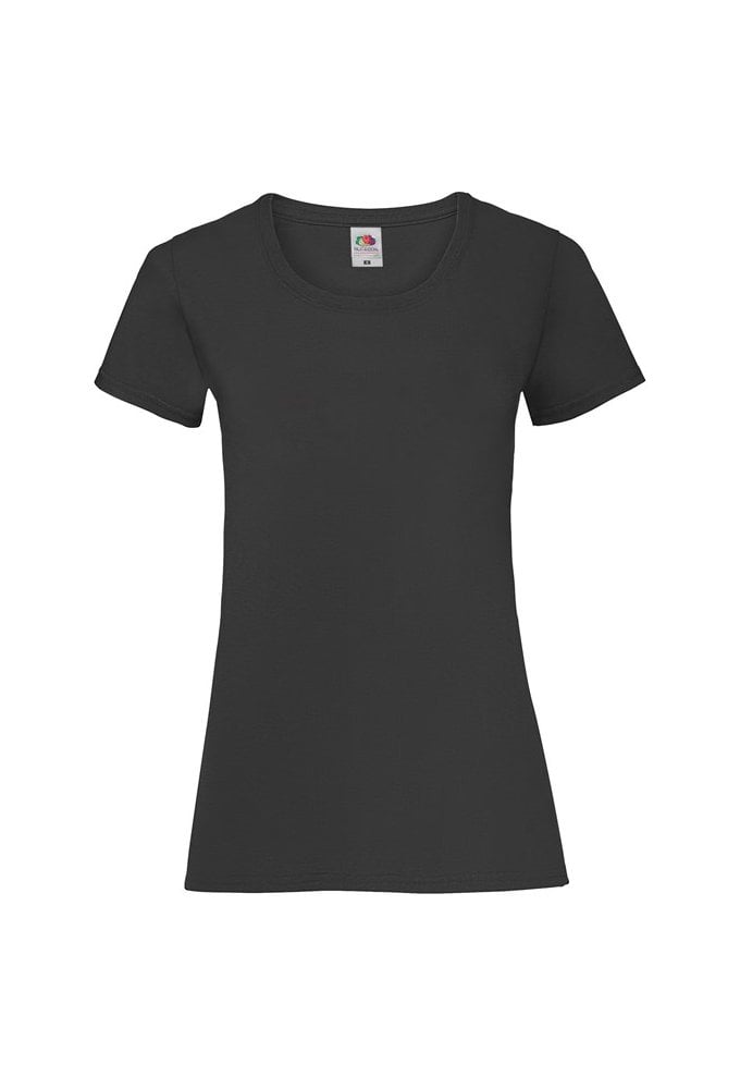 SS050 Ladies-Fit ValueWeight T-Shirt (XSmall To 2XL) 14 Colours