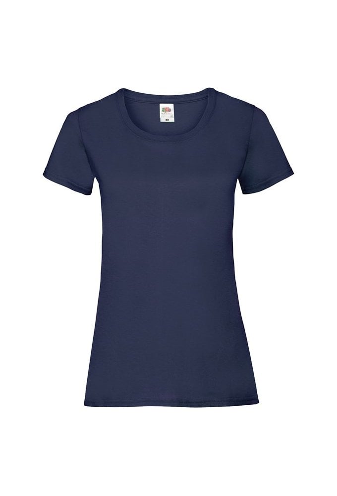 SS050 Ladies-Fit ValueWeight T-Shirt (XSmall To 2XL) 14 Colours