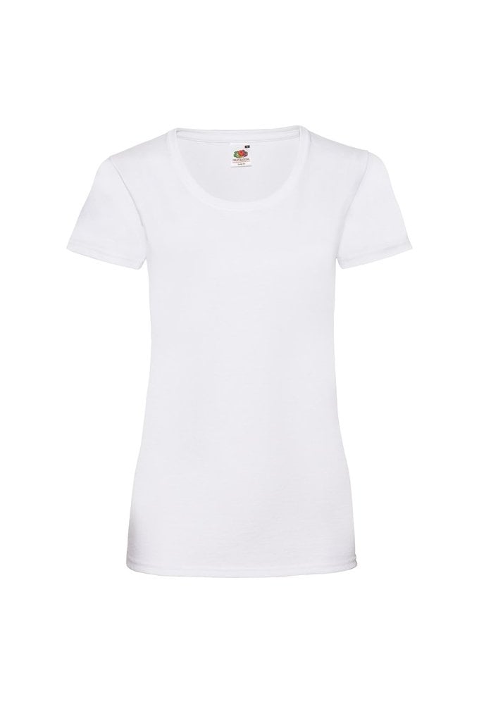 SS050 Ladies-Fit ValueWeight T-Shirt (XSmall To 2XL) 14 Colours