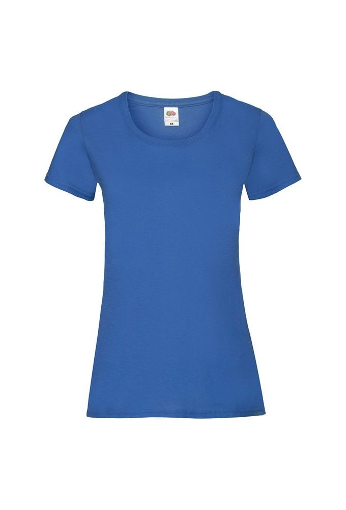 SS050 Ladies-Fit ValueWeight T-Shirt (XSmall To 2XL) 14 Colours