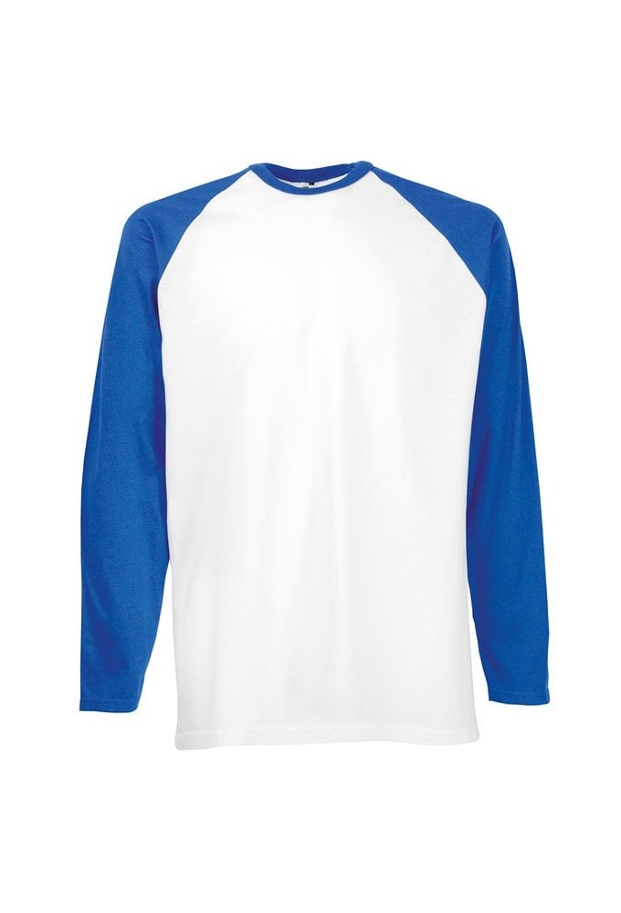 SS028 Long Sleeved BaseBall T-Shirt (Small To 2XL) 4 COLOURS