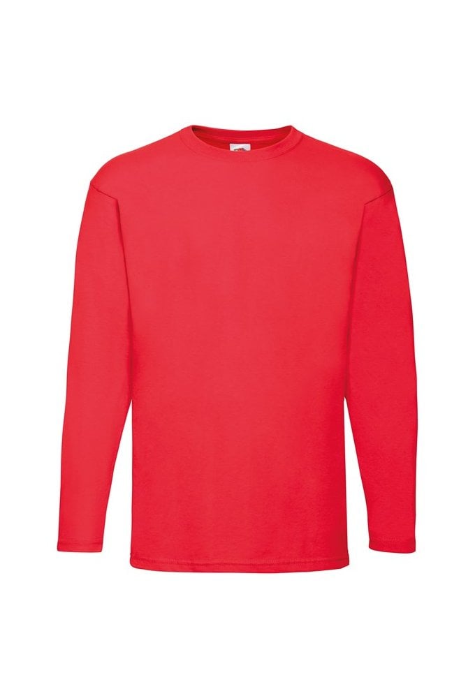 SS032 Valueweight Long Sleeve T-Shirt (Small To 2XL) 8 COLOURS