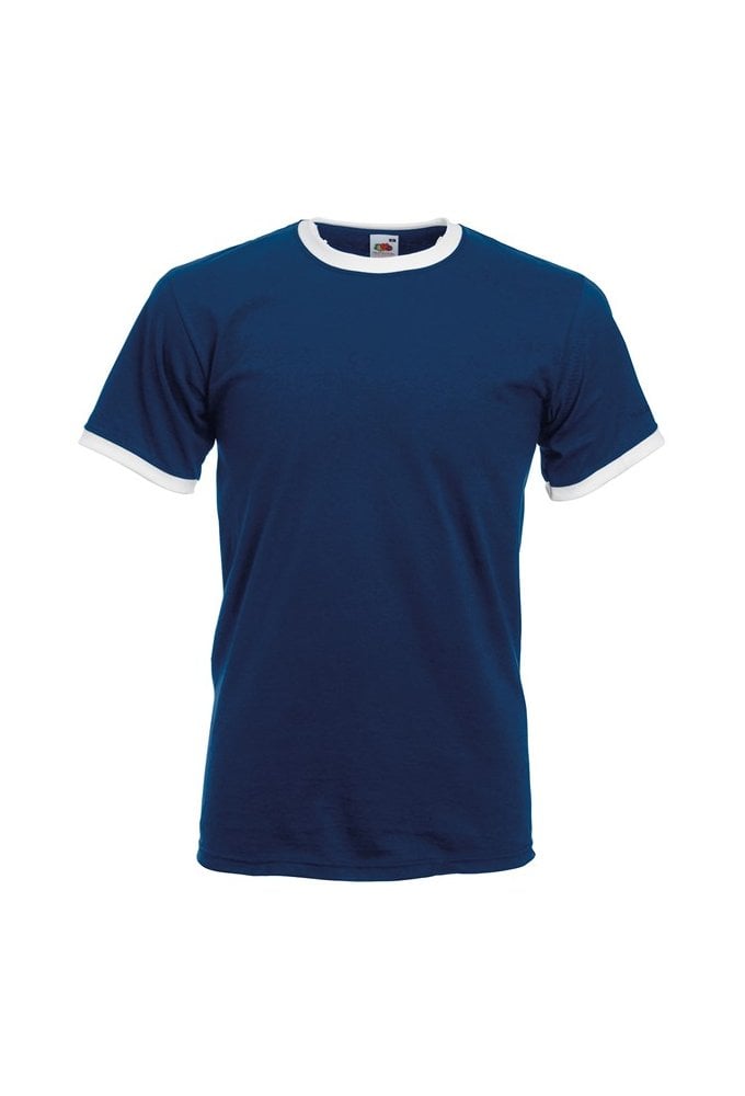 SS168 Ringer T-Shirt (Small To 2XL) 7 COLOURS