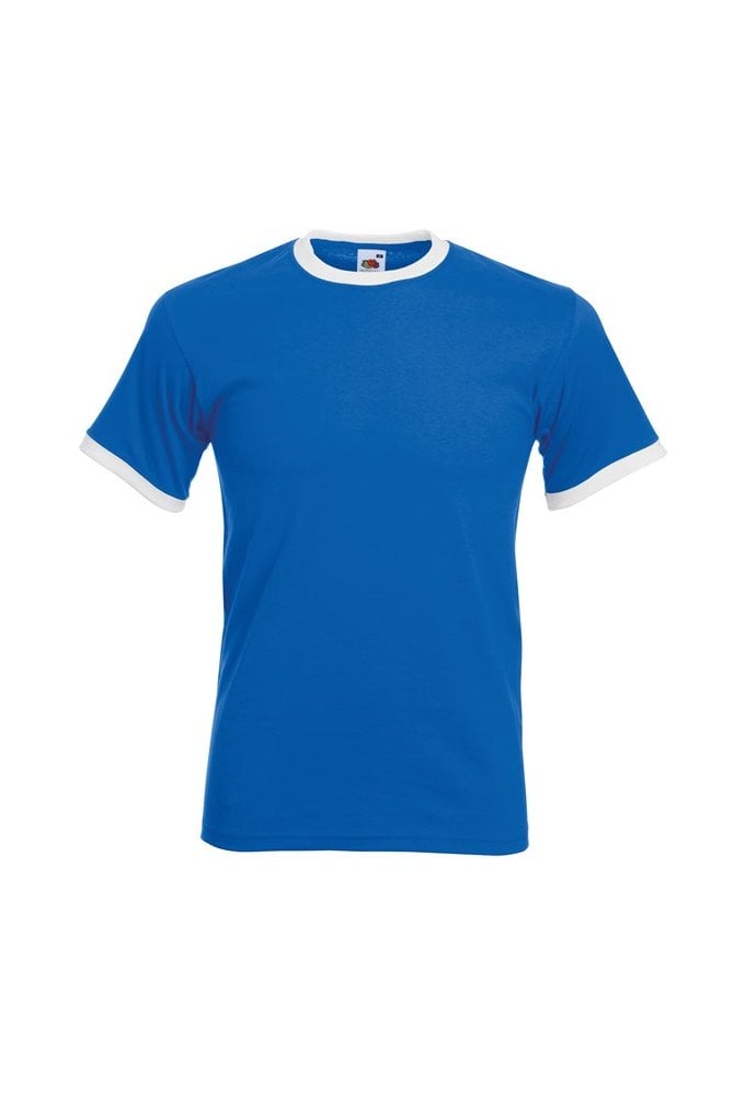 SS168 Ringer T-Shirt (Small To 2XL) 7 COLOURS