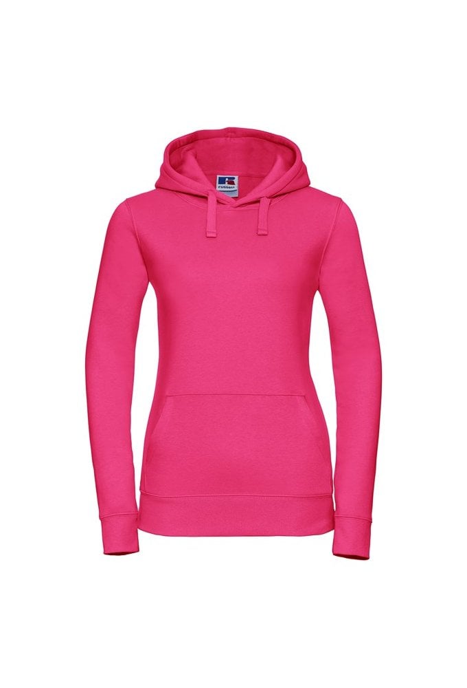 J265F Ladies Fit Medium Weight  Hooded Sweatshirt (Xsmall to XLarge) 9 COLOURS