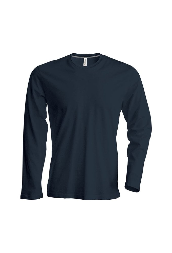 KB359 Long Sleeved Crew Neck T-Shirt (Small To 4XL) 4 COLOURS