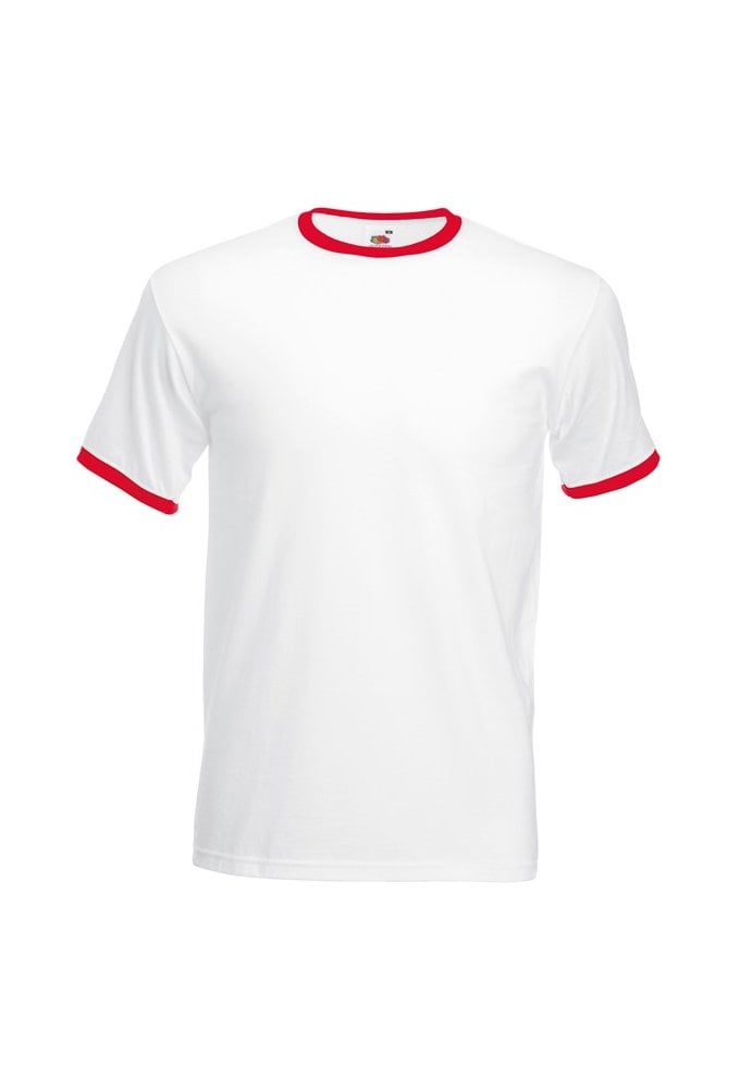 SS168 Ringer T-Shirt (Small To 2XL) 7 COLOURS