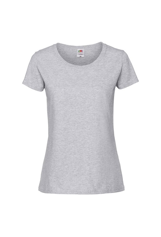 SS424  Ladies Fit  Ring Spun Premium T-Shirt (XSmall to 2XLarge) 7 COLOURS