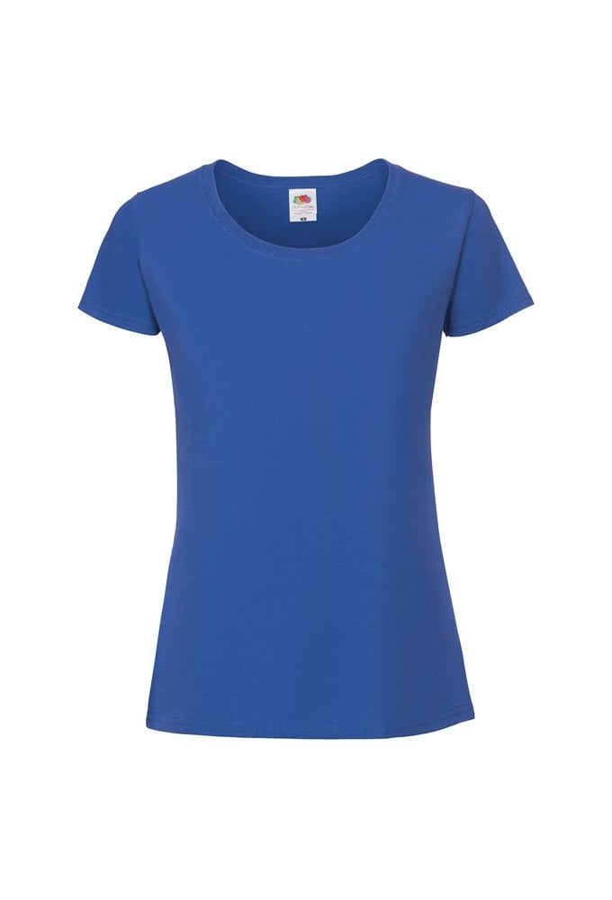 SS424  Ladies Fit  Ring Spun Premium T-Shirt (XSmall to 2XLarge) 7 COLOURS