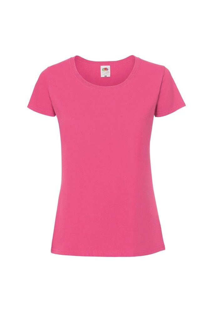 SS424  Ladies Fit  Ring Spun Premium T-Shirt (XSmall to 2XLarge) 7 COLOURS