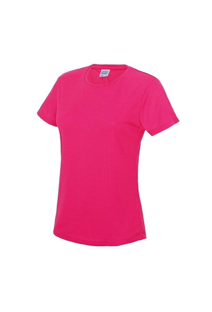 JC005 Ladies Fit Cool T-shirt (XSmall To 2XL) 12 COLOURS