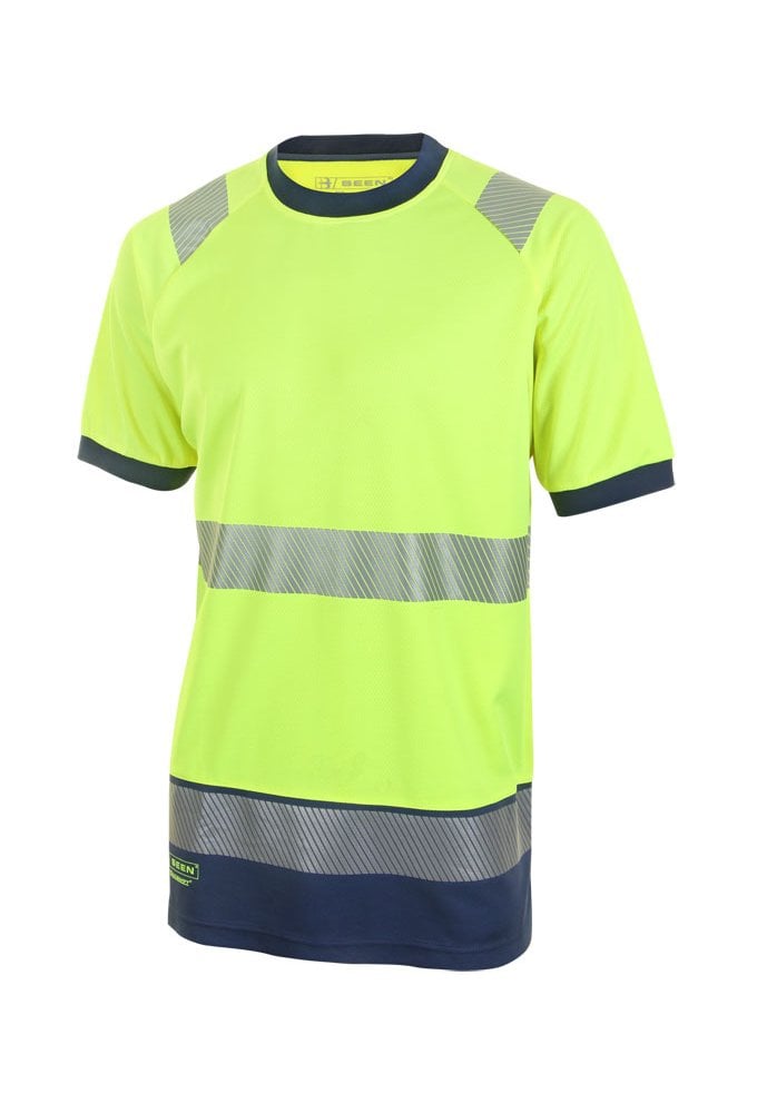 HVTT001 Hi Vis Two Tone T Shirt (Small to 4XLarge) 2 COLOURS