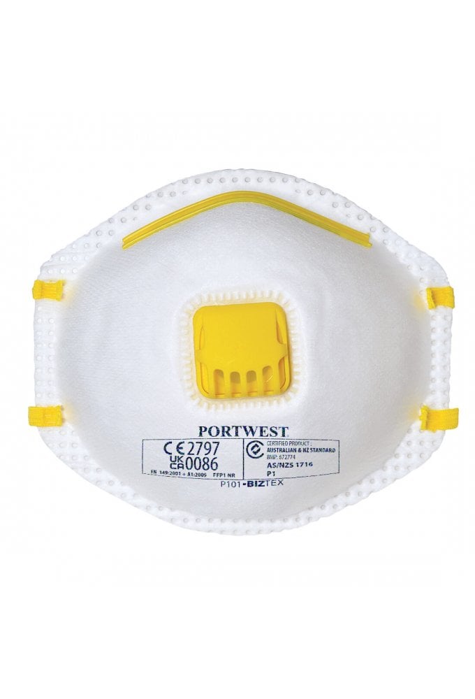 Portwest P101 Portwest FFP1 Valved Respirator (PACK OF 10)