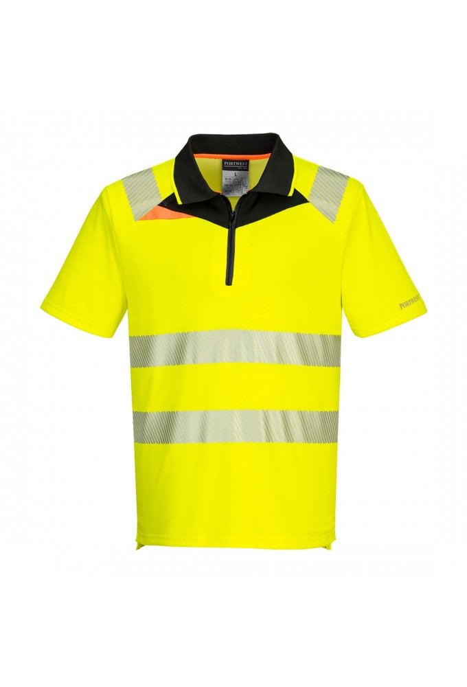 DX4 Portwest Hi-Vis Polo Shirt S/S - (Small - 4XL) 2 COLOURS