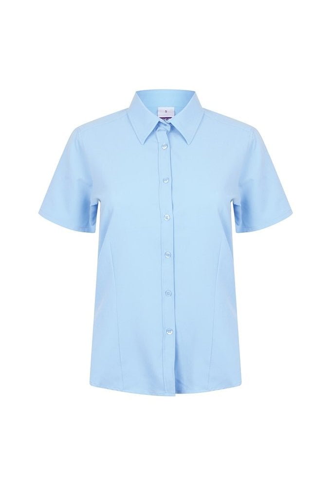 HB596 Womens Wicked Anti-Bacterial Short Sleeved Shirt  (XS To 4XL)  4 COLOURS