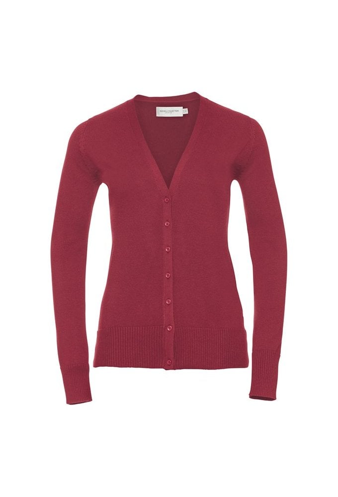 J715F Womens V-Neck Knitted Cardigan (XSMall to 4XLarge) 5 COLOURS