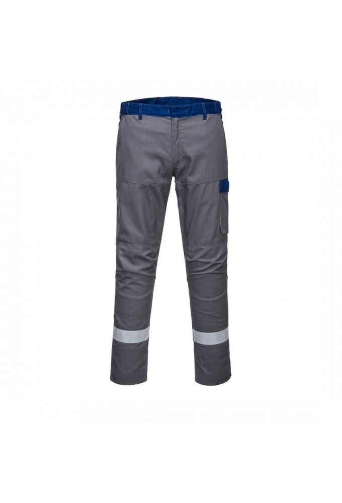 FR06 - Bizflame Ultra Two Tone Trouser Grey (30 to 44 Waist)
