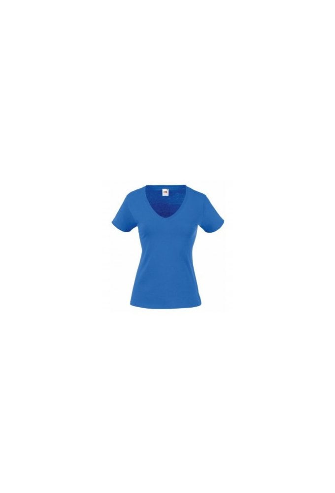 SS047 Ladys Fit ValueWeight V-Neck T-Shirt (XSmall To 2XL) 7 CLOURS