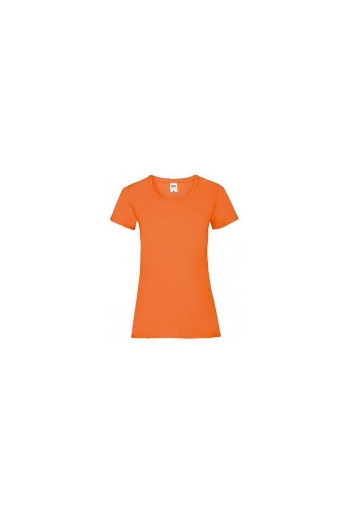 SS050 Ladies-Fit ValueWeight T-Shirt (XSmall To 2XL) 14 Colours