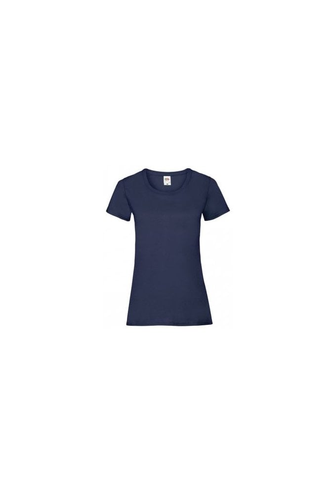 SS050 Ladies-Fit ValueWeight T-Shirt (XSmall To 2XL) 14 Colours