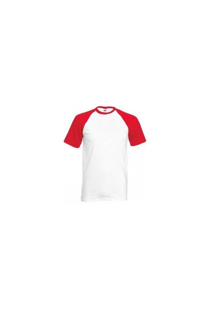 SS026 Short Sleeved Baseball T-Shirt (Small To 2XL) 5 COLOURS