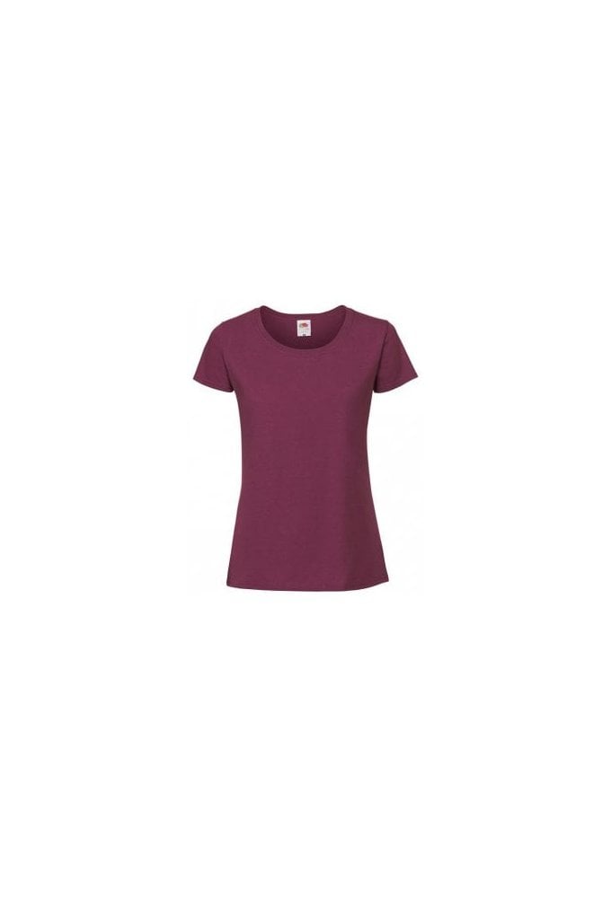 SS424  Ladies Fit  Ring Spun Premium T-Shirt (XSmall to 2XLarge) 7 COLOURS