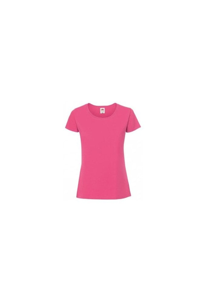 SS424  Ladies Fit  Ring Spun Premium T-Shirt (XSmall to 2XLarge) 7 COLOURS