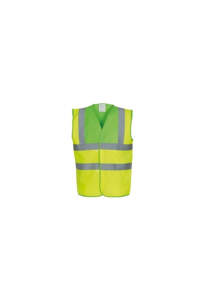 YK001 Hi Vis Two Tone Vests (Small  To 3XL) 7 COLOURS