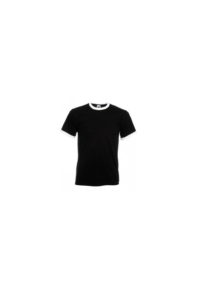 SS168 Ringer T-Shirt (Small To 2XL) 7 COLOURS