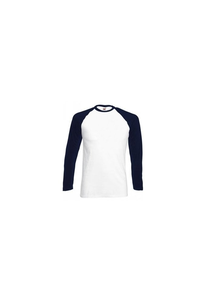 SS028 Long Sleeved BaseBall T-Shirt (Small To 2XL) 4 COLOURS