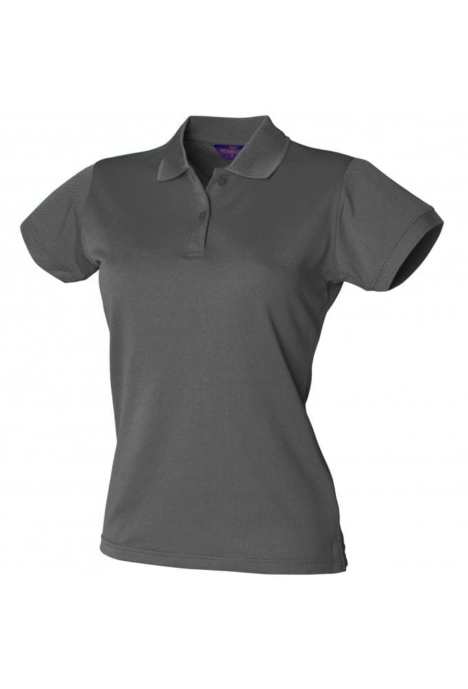 HB476 Womens Coolplus Polo (Small to 3XLarge) 13 COLOURS