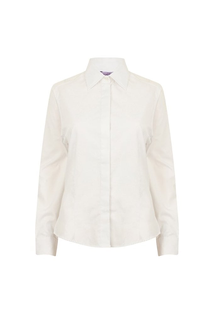 HB551 Ladie Fit Long Sleeved LightWeight Shirt  (XS To 3XL)  2 COLOURS