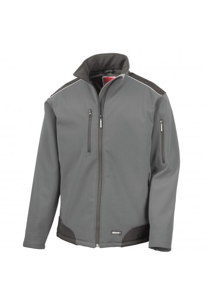 R124A RipStop Softshell Workwear Jacket (Small to 3XLarge) 4 COLOURS