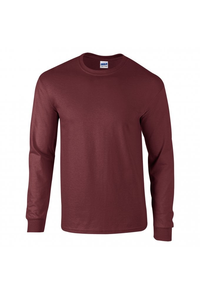 GD014 Ultra Cotton Long Sleeved T-shirt (Small To 2XL)  11 COLOURS