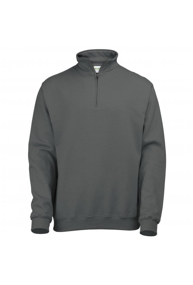 JH046  1/4 Zip Sweat Shirt (Small to 2Xlarge) 5 COLOURS