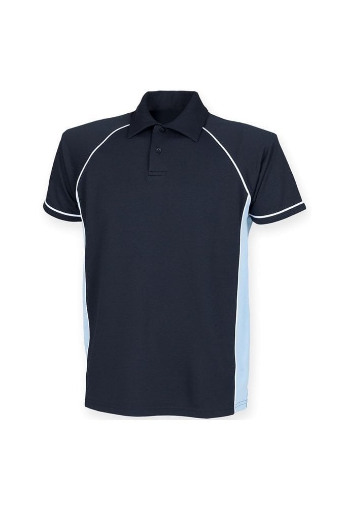 LV370 Piped Performance Polo  (XS to 3XLarge)  11 COLOURS