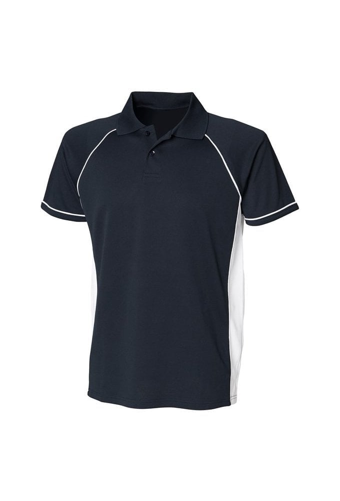 LV371 Womens Piped Performance Polo (Small to 2XLarge) 11 COLOURS