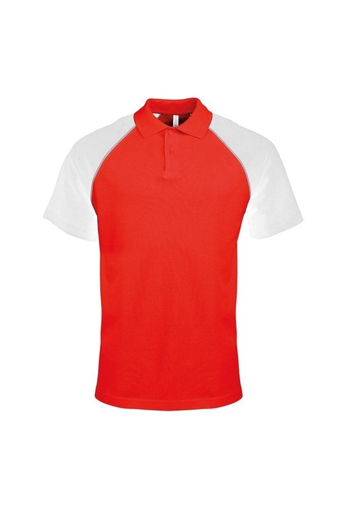 KB226 BaseBall Polo (Small to 2XLarge) 8 COLOURS