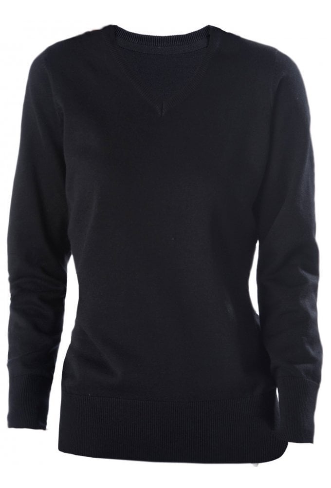 KB966 Womens V-Neck Jumper (Small to 2Xlarge) 2 COLOURS