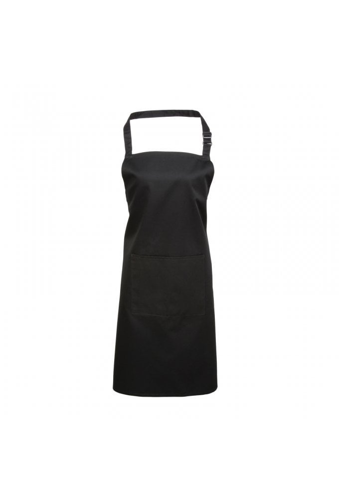 PR154 Bib Apron With Pockets (One Size)  21 Colours