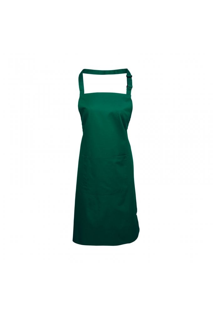 PR154 Bib Apron With Pockets (One Size)  21 Colours