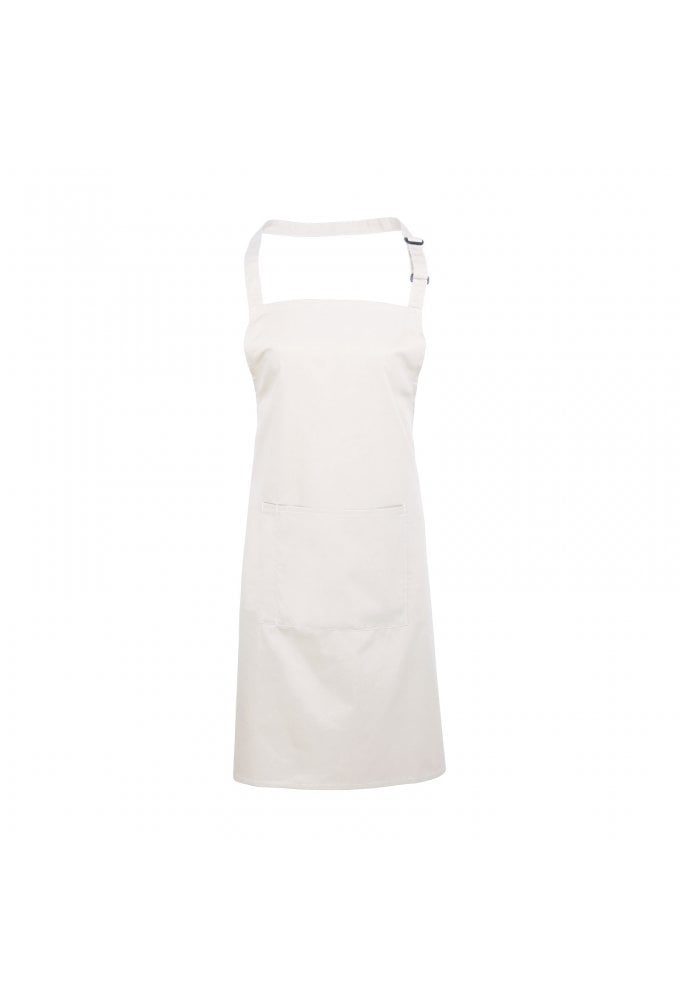 PR154 Bib Apron With Pockets (One Size)  21 Colours