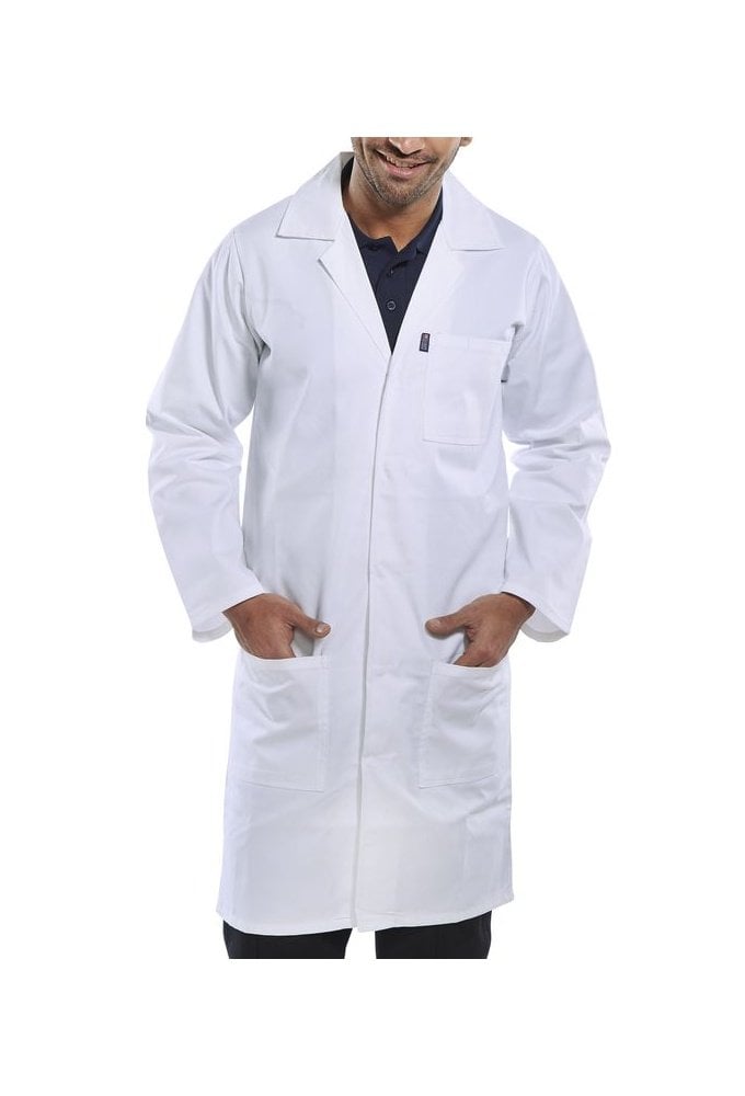 PCWC Polycotton Lab Coat / Warehouse Coat  (Size 28 To 60) 4 COLOURS