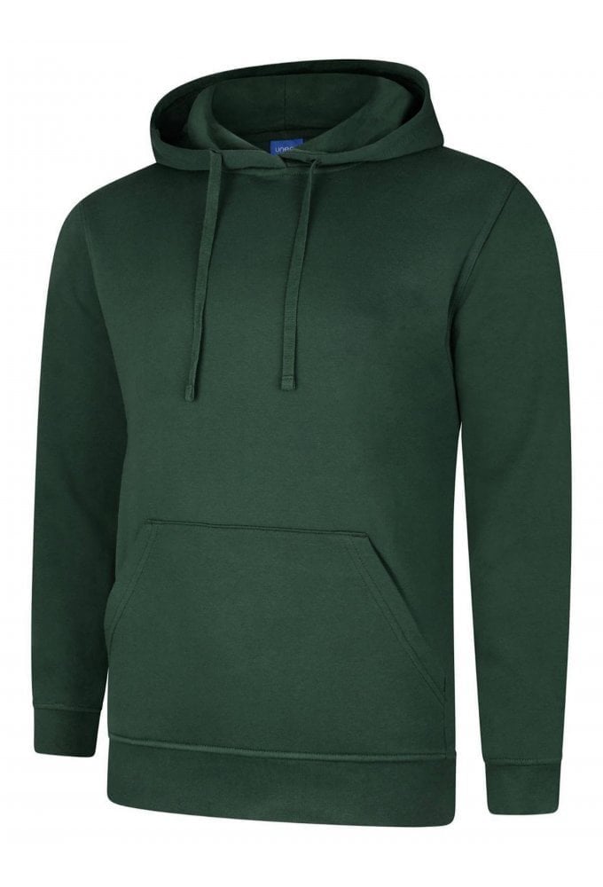 UC509 DELUXE HOODED SWEATSHIRT (XSMALL TO 5XLARGE) 25 COLOURS
